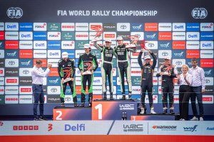 Tymek Abramowski i Jakub Wróbel wygrywają Rajd Estonii w klasie WRC3