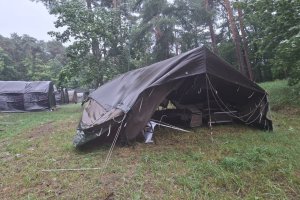 Ewakuacja obozów harcerskich we Fromborku, Rucianem Nidzie i Piaskach