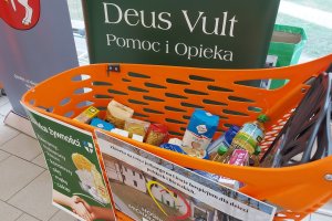 Produkty zebrane w Olsztynie trafią do hospicjum w Wilnie