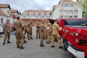 Strażacy z Warmii i Mazur jadą gasić wielki pożar lasu na Lubelszczyźnie