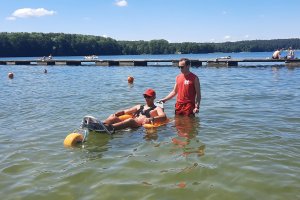 Udogodnienia dla niepełnosprawnych na olsztyńskich plażach