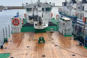 Hydrograf 17 wpłynął do portu w Elblągu. Jaką będzie pełnił funkcję?