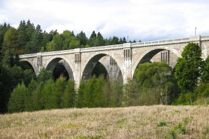 Stańczyki - najwyższy most kolejowy