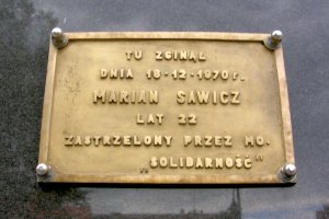 Mijają 52 lata od śmierci Mariana Sawicza. Był jedną z ofiar Grudnia ’70