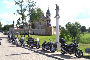  Motocykliści pożegnali księdza Krużyckiego