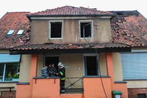 Zaprószenie ognia przyczyną tragicznego pożaru w Gutkowie
