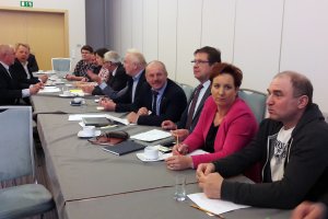 Członkowie izb rolniczych z Polski przedstawili swoje propozycje wiceministrowi rolnictwa Zbigniewowi Babalskiemu