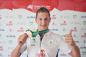 Krzysztof Pielowski brązowym medalistą 29. Letniej Uniwersjady w Tajpej [VIDEO]