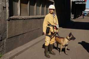 Policjantka z Olsztyna uczestniczy w akcji ratunkowej w kopalni Zofiówka