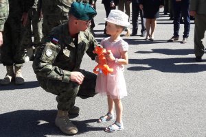 W Olsztynie uroczyście powitano żołnierzy wracających z misji na Bałkanach