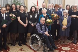 Regionalista spod Olsztyna uhonorowany Węgierskim Złotym Krzyżem Zasługi