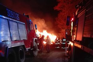 Pożar kurnika w Lubawie. Zginęło kilka tysięcy piskląt