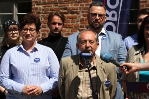 Działacze Lewicy podsumowali kampanię wyborczą. „Biedroń jest jedynym kandydatem z sercem na dłoni”