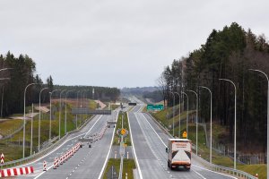Kierowcy pojadą kolejnym odcinkiem Via Baltica. Otwarto odcinek Wysokie - Raczki