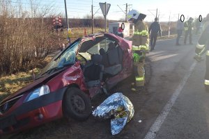 Śmiertelny wypadek na trasie krajowej pomiędzy Ostródą a Iławą