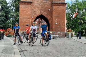 Elbląg przystankiem na trasie rowerowego rajdu Kraków-Gdańsk