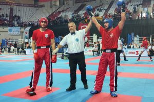 Strażak z Elbląga Adrian Durma mistrzem Europy w kickboxingu