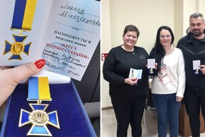 Olsztynianka odznaczona Krzyżem Patrioty Ukrainy. „Byłam blisko linii frontu”