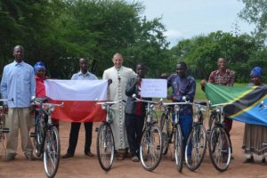 Rowery od diecezji ełckiej dla mieszkańców Tanzanii