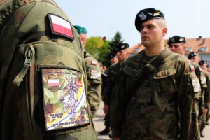 Żołnierze ruszają na Łotwę. W Braniewie pożegnano zmianę Polskiego Kontyngentu Wojskowego
