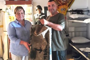 Do muzeum w Orzyszu trafił worek marynarza walczącego w II wojnie światowej