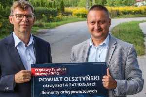 Niebezpieczne odcinki dróg w powiecie olsztyńskim zostaną wyremontowane