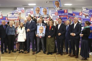 Kandydaci PiS z okręgu olsztyńskiego podsumowali swoją kampanię wyborczą
