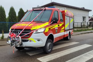 Strażacy ochotnicy z gminy Lubawa otrzymali nowe wozy ratownicze