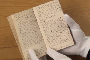 Dziennik dawnej właścicielki pałacu w Drogoszach w kętrzyńskim muzeum