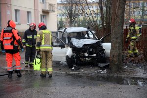 Miał spowodować wypadek na ulicy Rataja w Olsztynie. Został zatrzymany