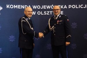 W Olsztynie powitano nowego zastępcę komendanta wojewódzkiego policji