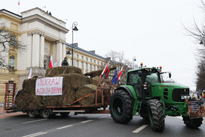 Dziś kolejny protest rolników w Warszawie