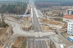 W Ełku kończą się prace przy budowie międzynarodowej linii kolejowej Rail Baltica