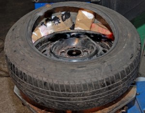 przemyt papierosów w kole, fot. UC