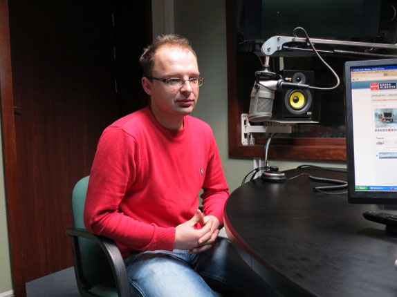 dziennikarz Mariusz Kowalewski