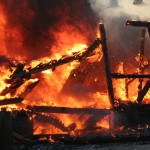 Pożar tartaku w Tomaszkowie