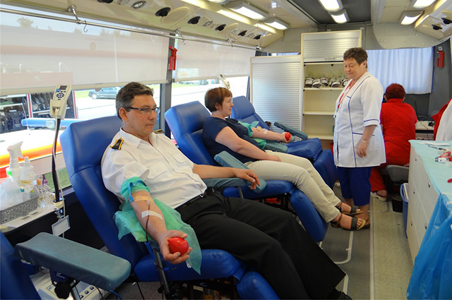 Mieszkańcy Braniewa „zbierają krew dla Polski”