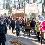 W Korszach protestowali przeciwko zakładowi utylizacji akumulatorów