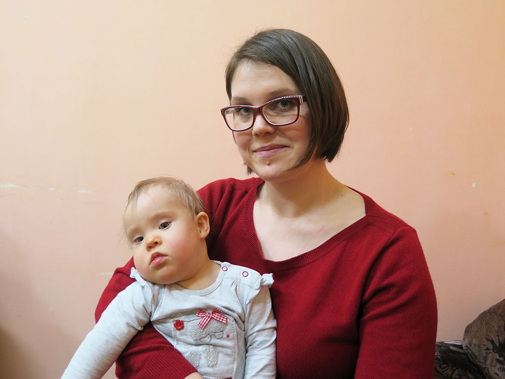 Katarzyna Czerpak z córką Łucją. Fot. Alicja Kulik