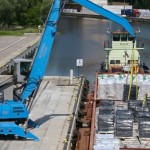 Port w Elblągu działa bez przeszkód. „Transport drogami wodnymi zdecydowanie odciąża ten kołowy”