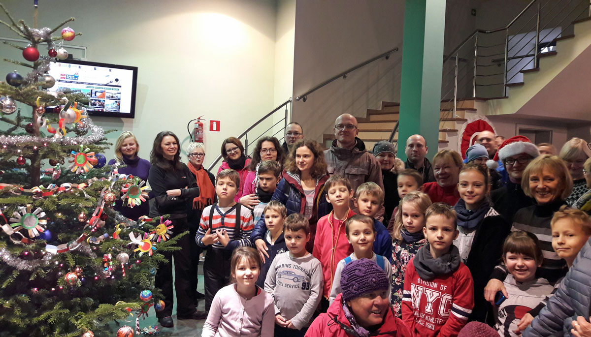 Zdobywcy Siedmiomilowów Butów odwiedzili Polskie Radio Olsztyn