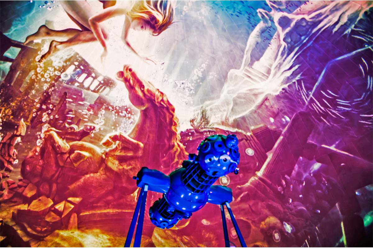 Olsztyńskie planetarium wyświetleniem bajki uczciło Międzynarodowy Dzień Planetariów