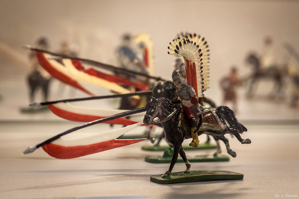 Wystawa kolekcji żołnierzyków