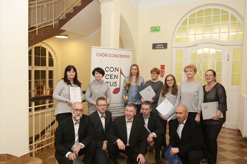 „Srebro” dla chóru Concentus z Działdowa