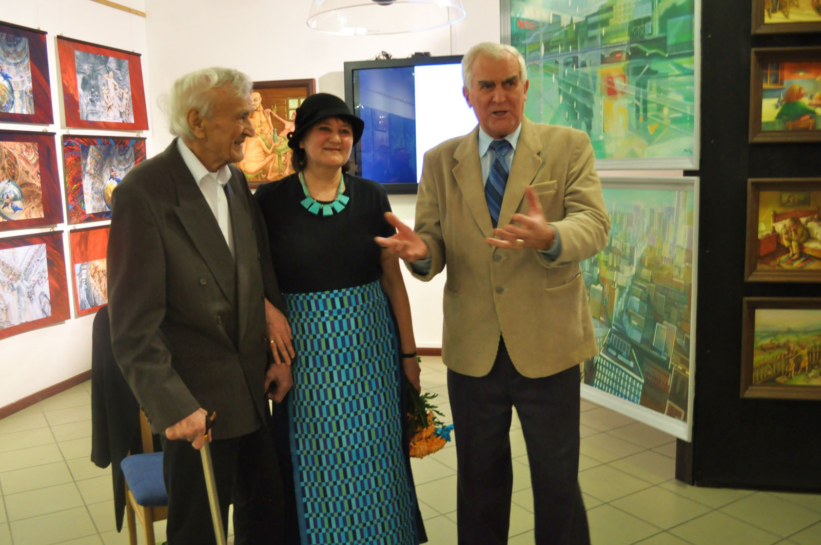 Wystawa Wojnickich w Galerii Ślad w Ełku