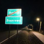 Bezpieczniej między Braniewem a Glinką. Chodnik i ścieżka rowerowa zostały oświetlone