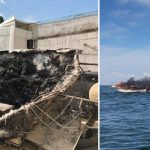 Trzy osoby zatrzymane w związku z pożarem łodzi na jeziorze Śniardwy