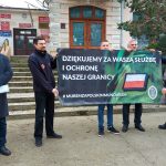 Olsztyńscy działacze Prawa i Sprawiedliwości dziękują mundurowym