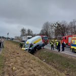 Wypadek na DK16. Zakończyły się utrudnienia na trasie Olsztyn-Mrągowo