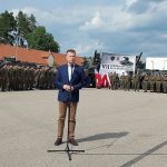 Wicepremier Błaszczak na poligonie w Bemowie Piskim. „Nasz podstawowy cel to bezpieczeństwo Polski”